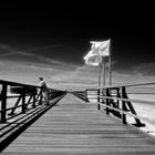 Many years ago in the German North Sea, ... Analogscan from 1984, Infrared.