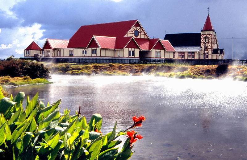 Maori-Zentrum bei Rotorua