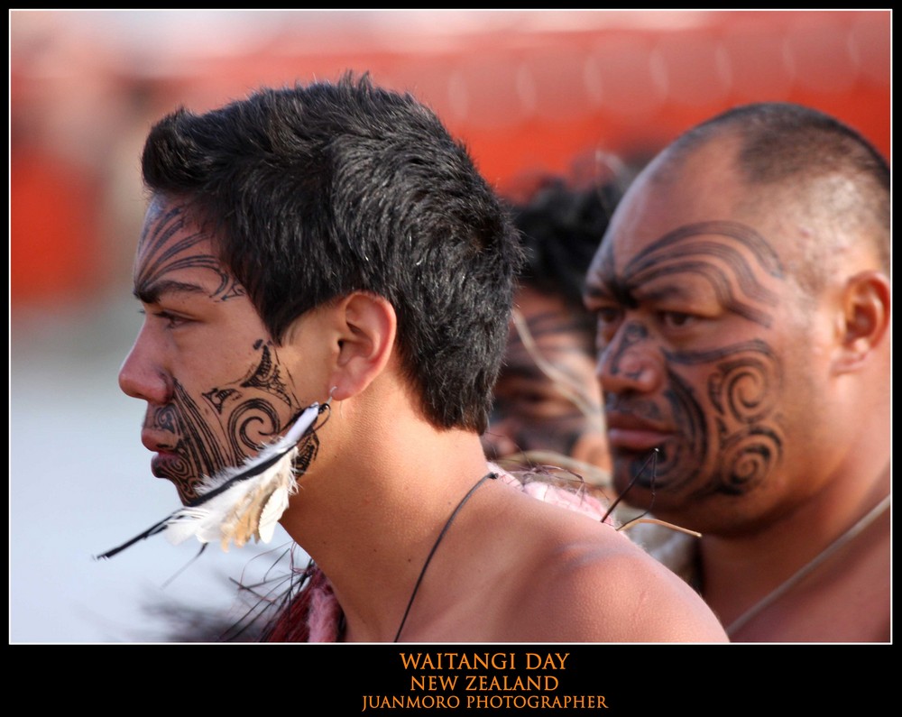 Maoris.Waitangui day