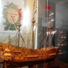 Maqueta naval en museo de Antonio Simó Ayza