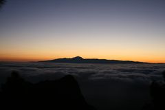 Mar de Nubes entre dos islas