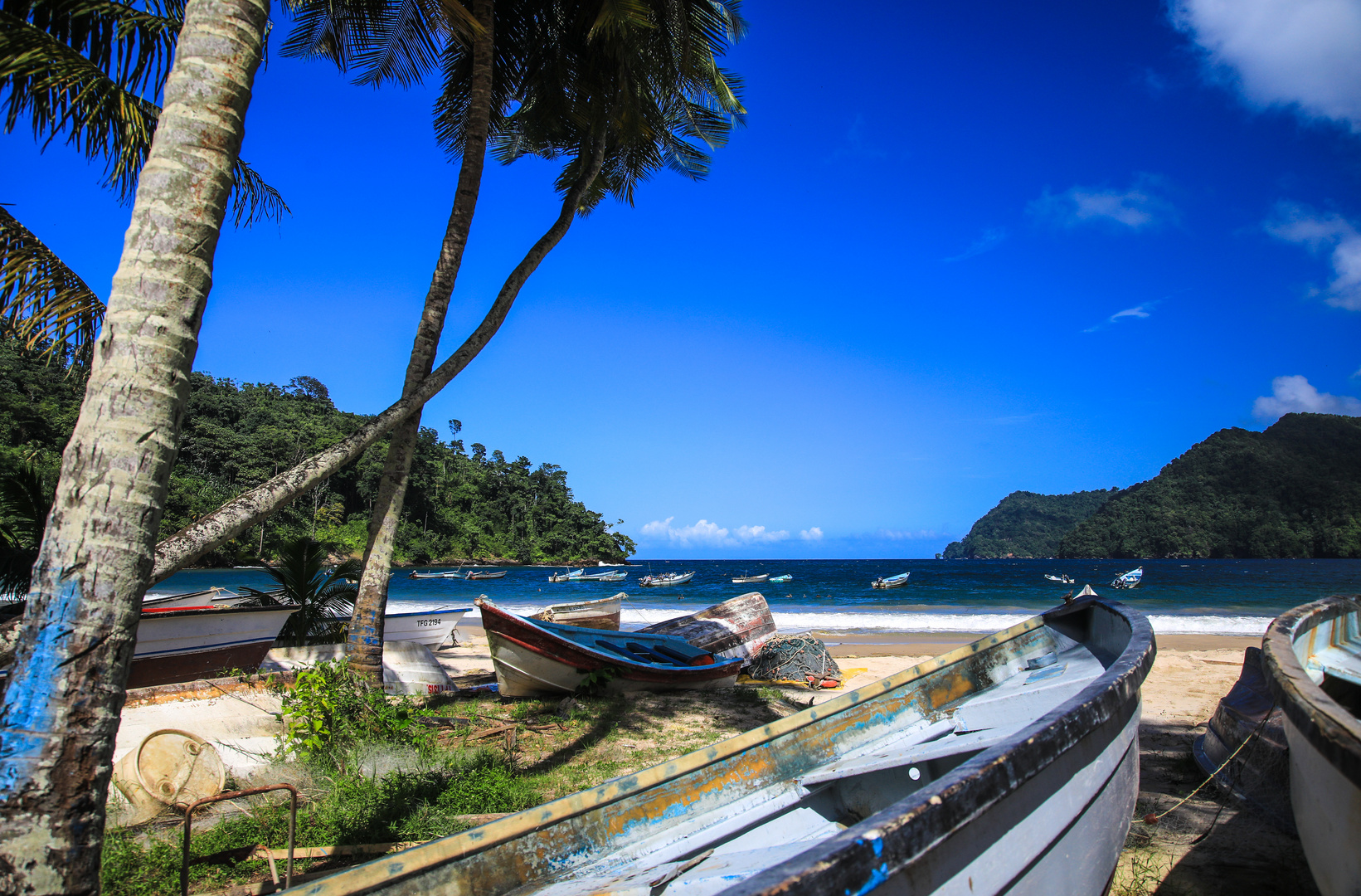 Maracas Bay Boote