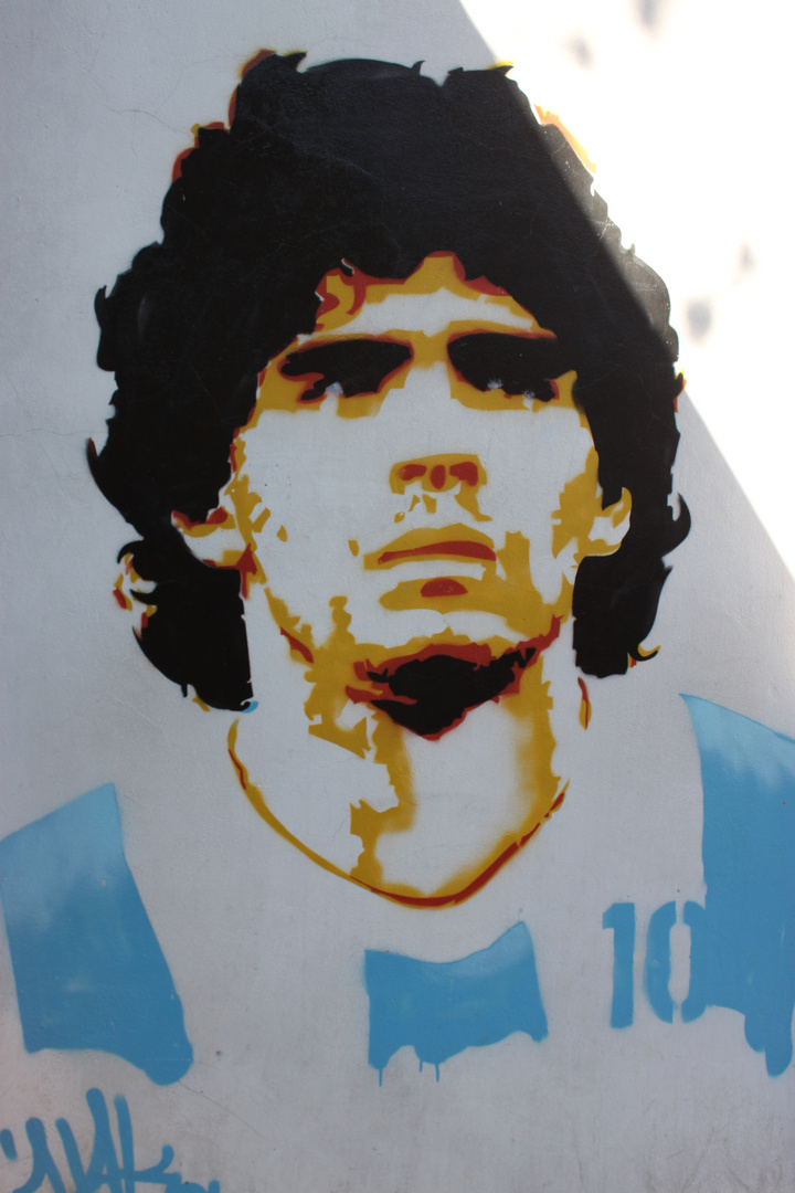 Maradona - Caminito - Buenos Aires - AR