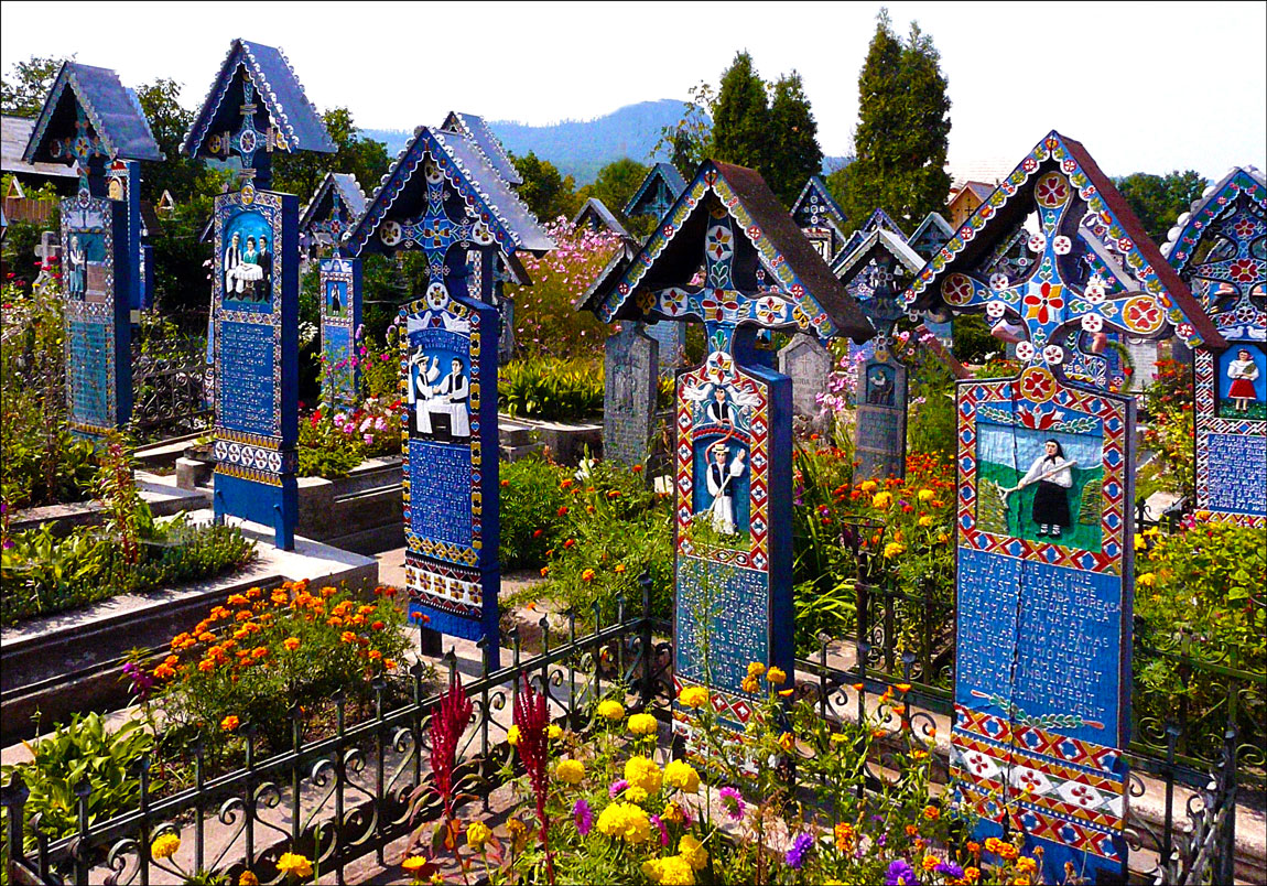 Maramures - Le cimetière joyeux