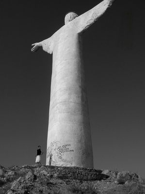 Maratea's Christ, Basilitata (Itay)