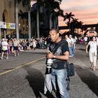 Marathon in Fort Meyers - a freelance photographer focuses on people and scenery