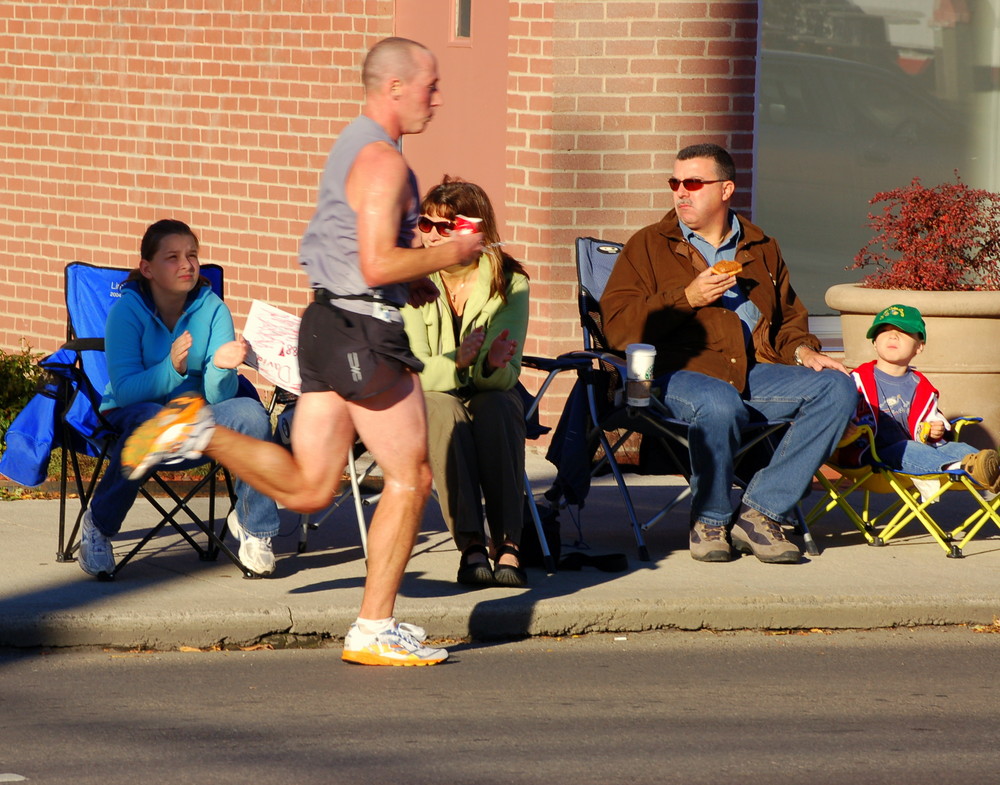 Marathon Man / Starbucks and a Doughnut