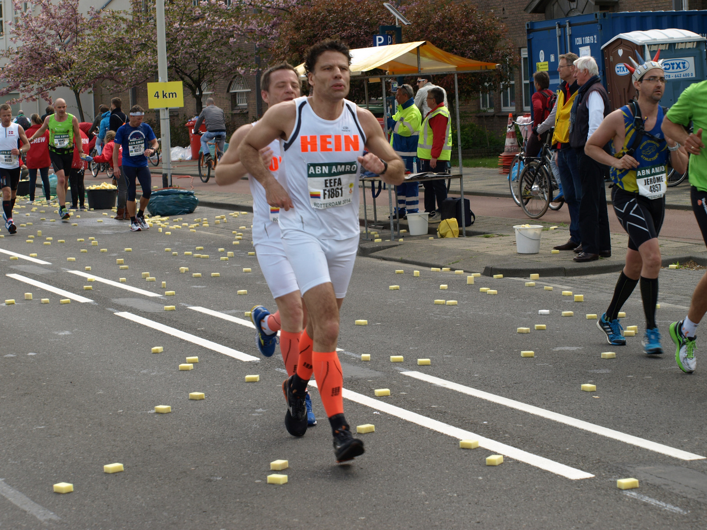 Marathon Rotterdam 2014 -11- - Ende -