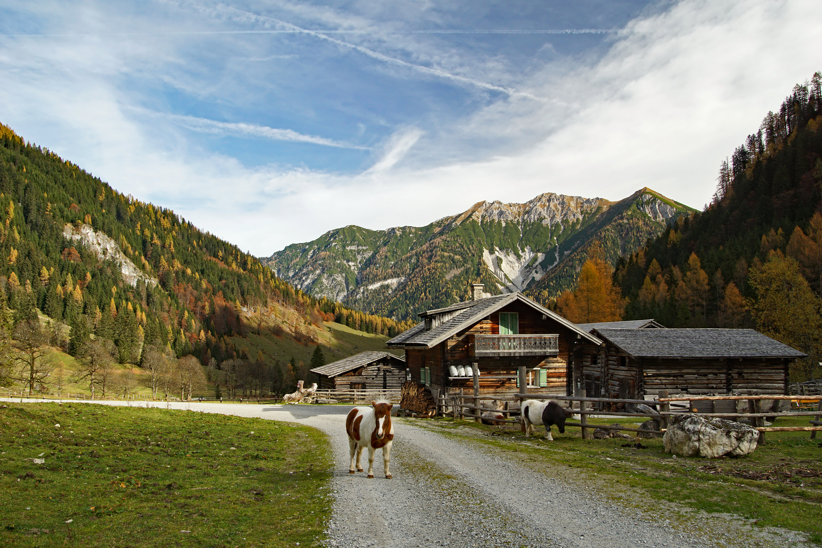 Marbachalm im Herbst