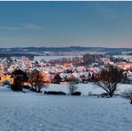 Marbacher Panorama - nachgearbeitet