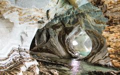 Marble caves Patagonien