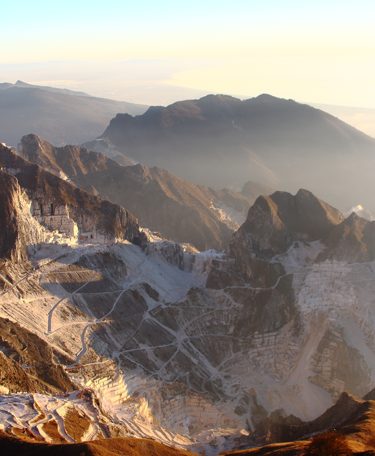 Marble quarries