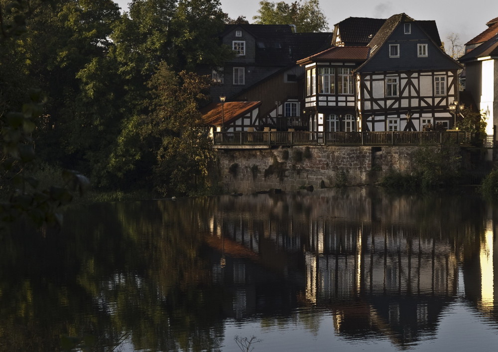 Marburg, am Wehr