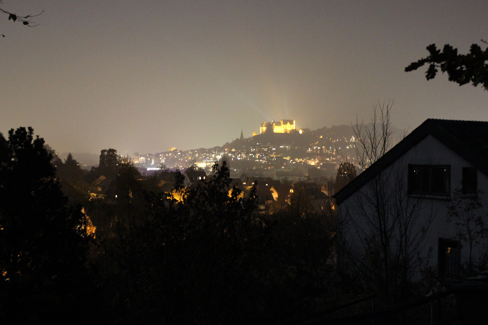 Marburg bei Nacht