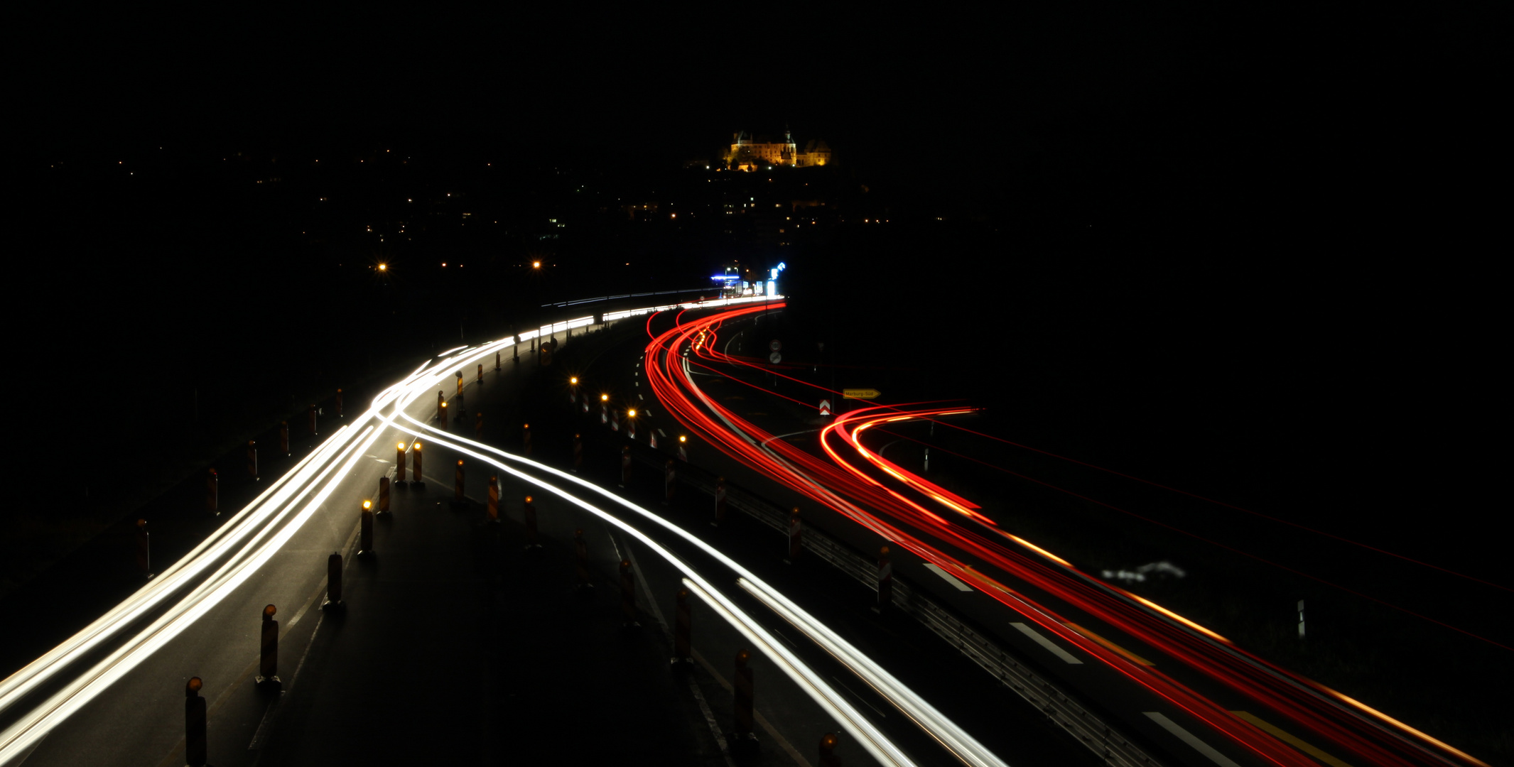 Marburg bei Nacht