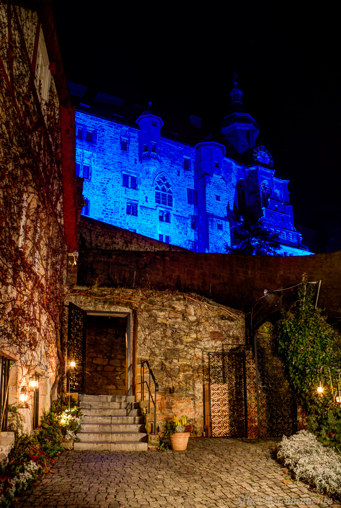 Marburg b(u)y night - blue