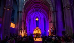 Marburg b(u)y night - Pfarrkirche St.Marien