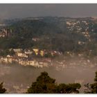 Marburg im morgendlichen Nebel