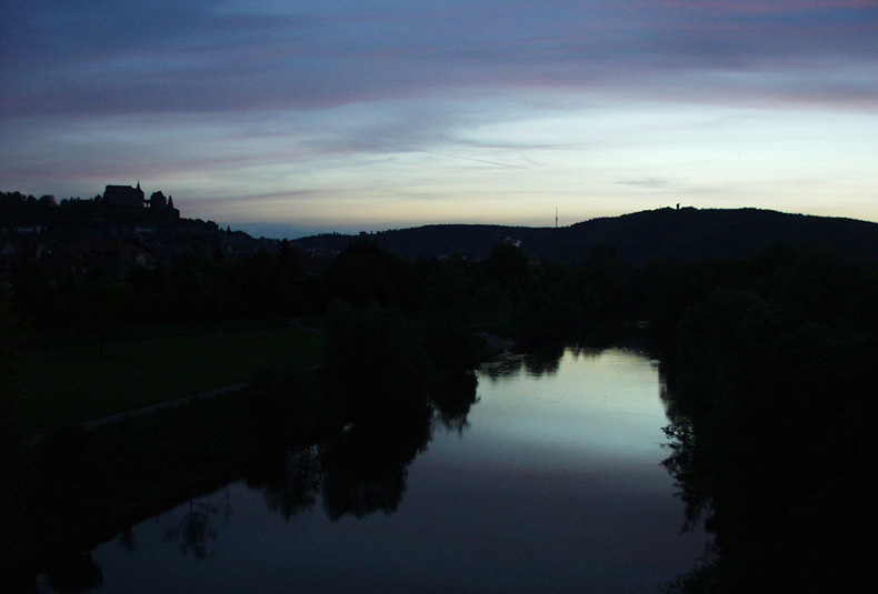 Marburg im Morgengrauen