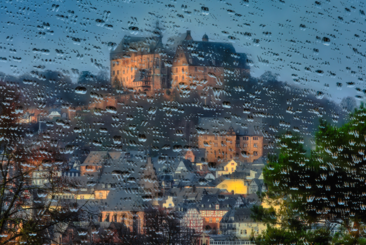 Marburg im Regen-2811