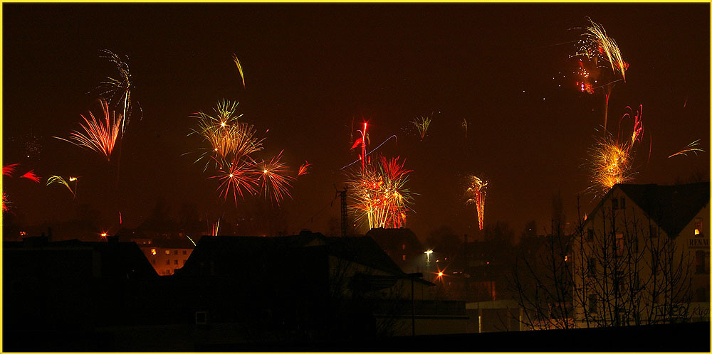 Marburg in der Silvesternacht