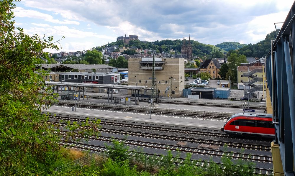 Marburg (Lahn) Foto & Bild schloss, bahnhof, schloß Bilder auf