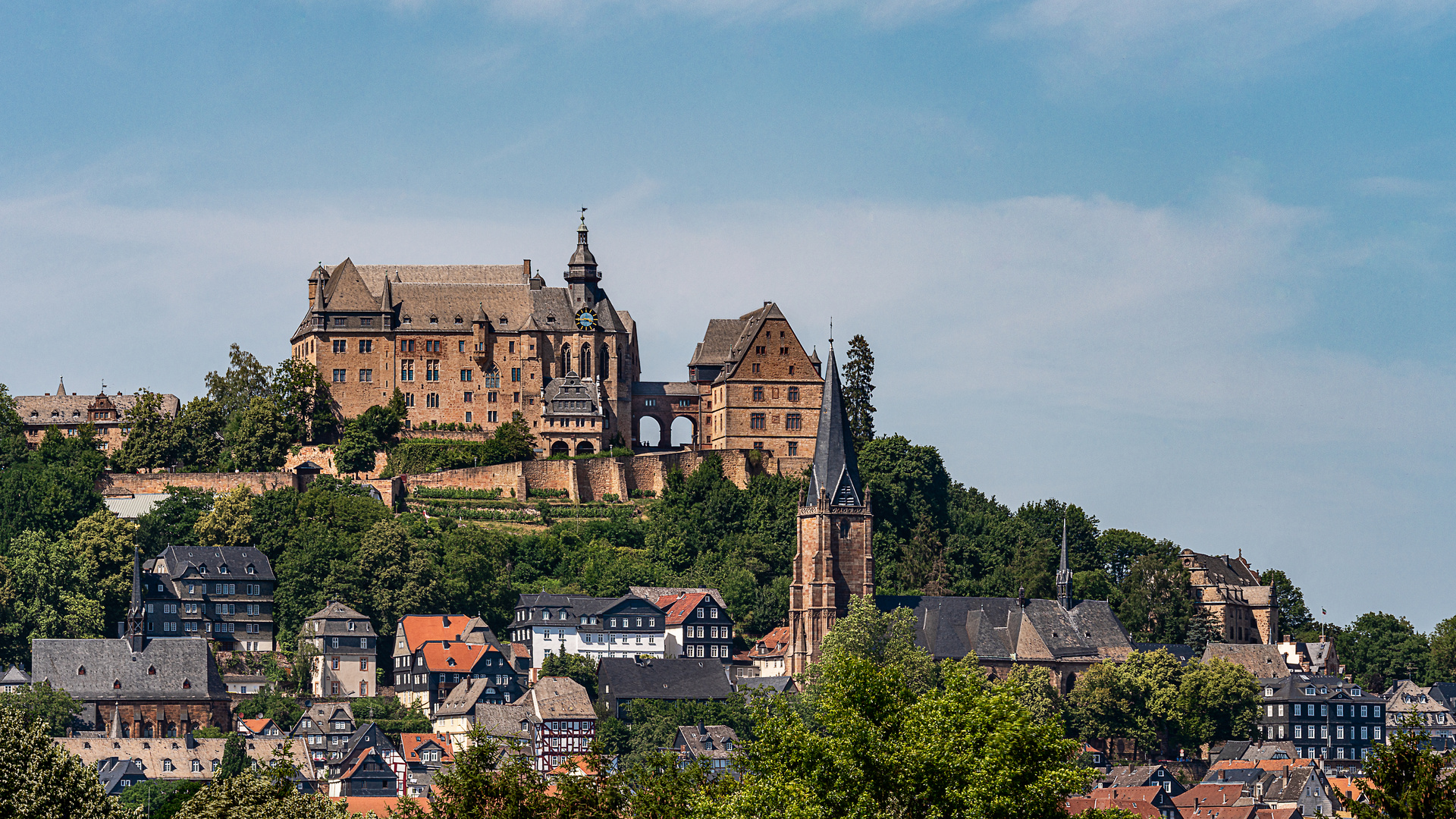 Marburg. Landherrenschloss 