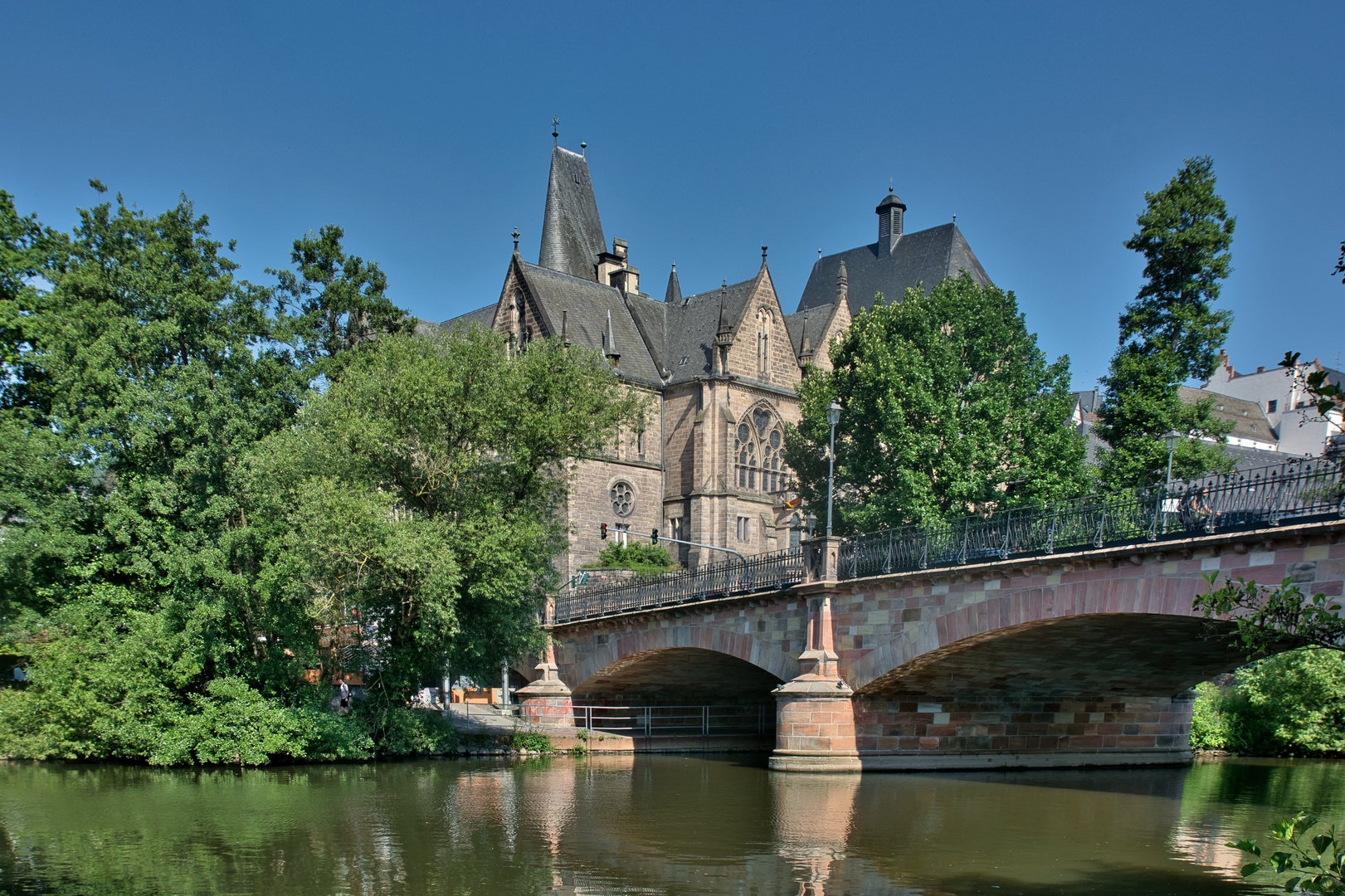 Marburg mit der alten Universität