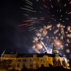 Marburg Schloss/ Feuerwerk