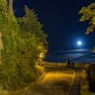 Marburg | Weg zum Schloss bei Vollmond