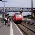 Marburger Hauptbahnhof E-Lok 146 107