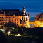 Marburger Schloss bei Nacht