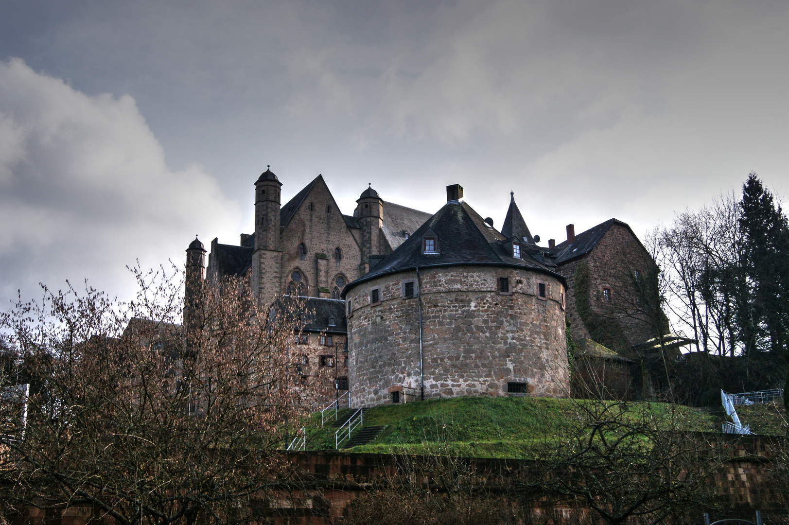 Marburger Schloss - Nordseite