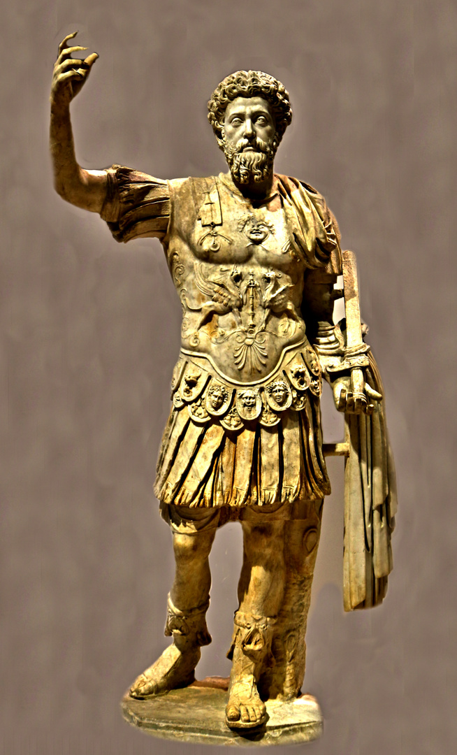 Marc Aurèle empereur( Romain) musé Louvre Lens (62) photo et image ...