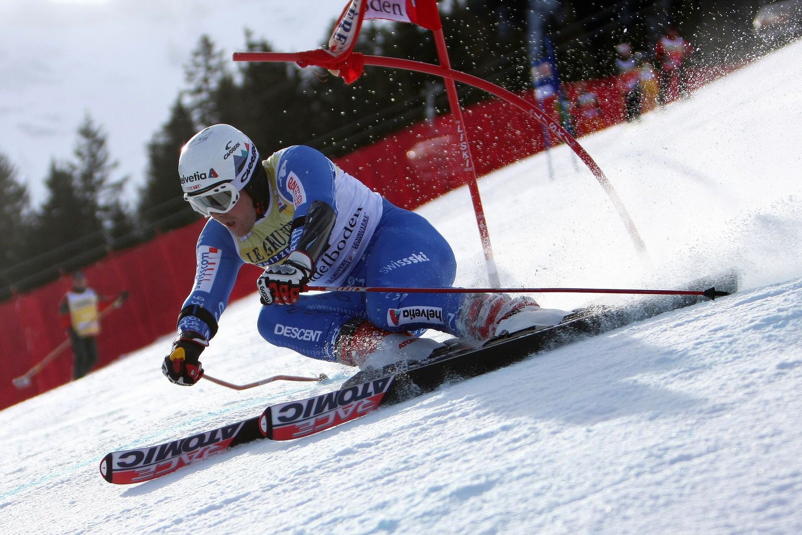 Marc Berthod In Action - 2008 RS Adelboden - ARCHIVBILD