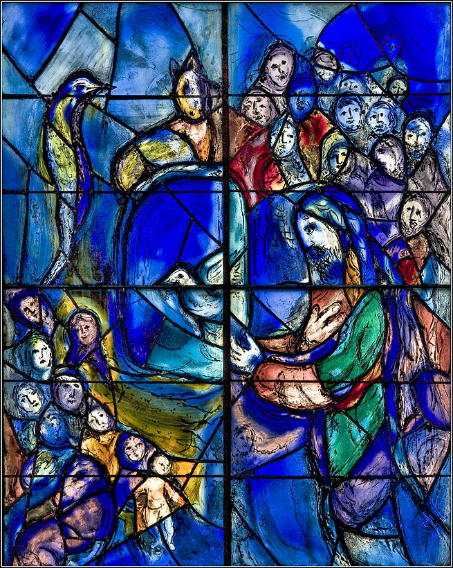 Marc Chagall in Mainz St. Stephan (1) Foto & Bild