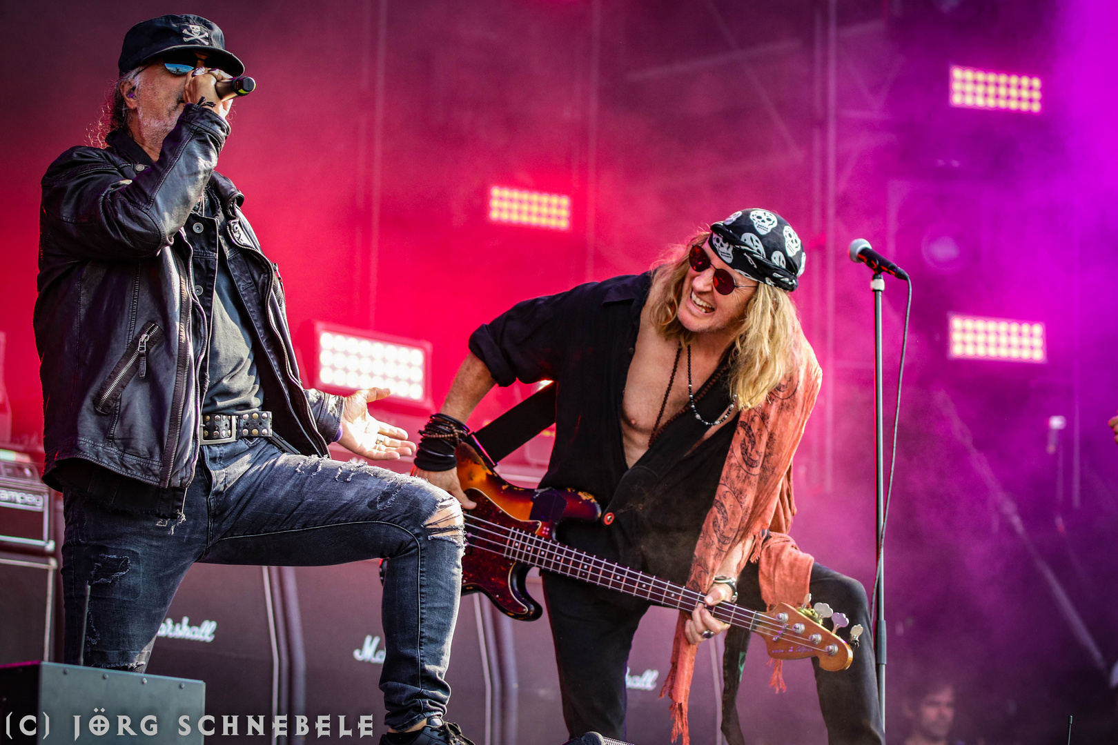 Marc Storace, Chris von Rohr (Krokus - WOA 2019)