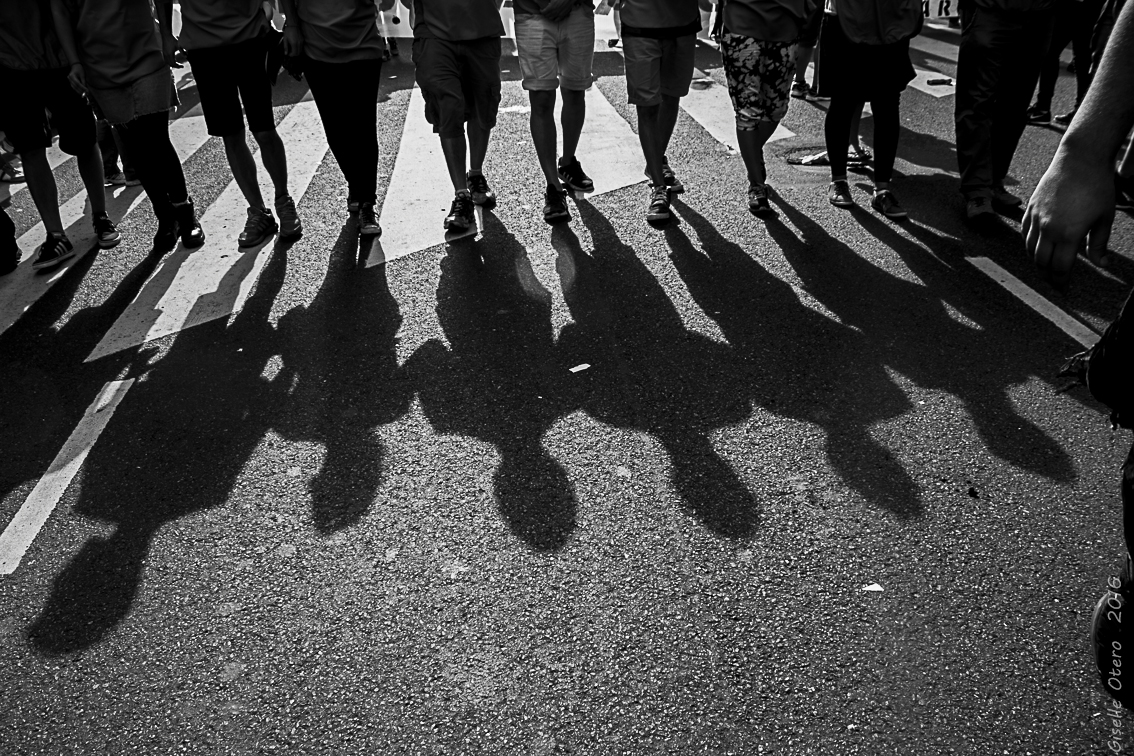 Marcha por el 40º aniversario del golpe militar de 1976 -Argentina