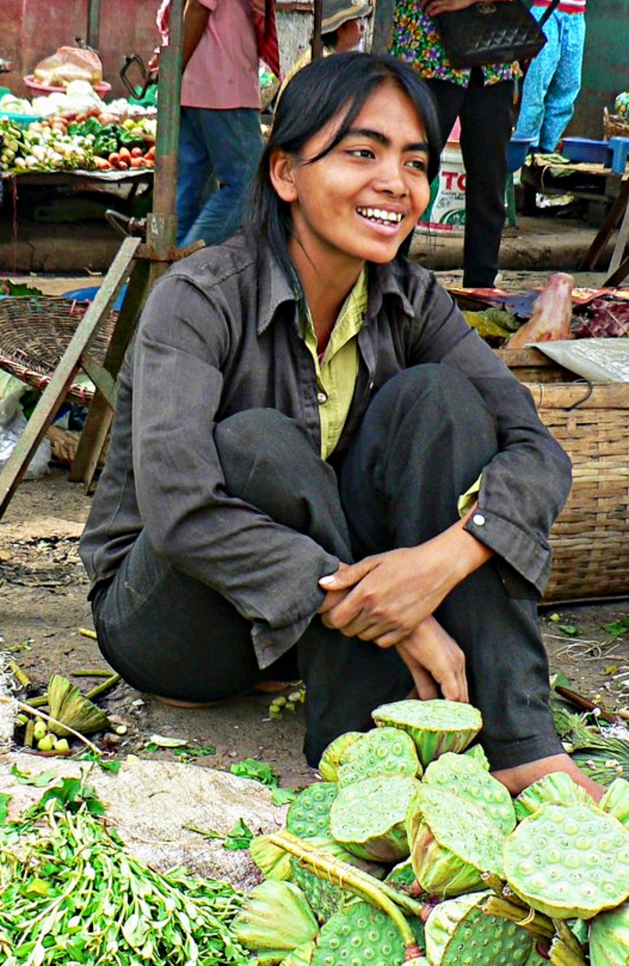 marchande de graines de lotus