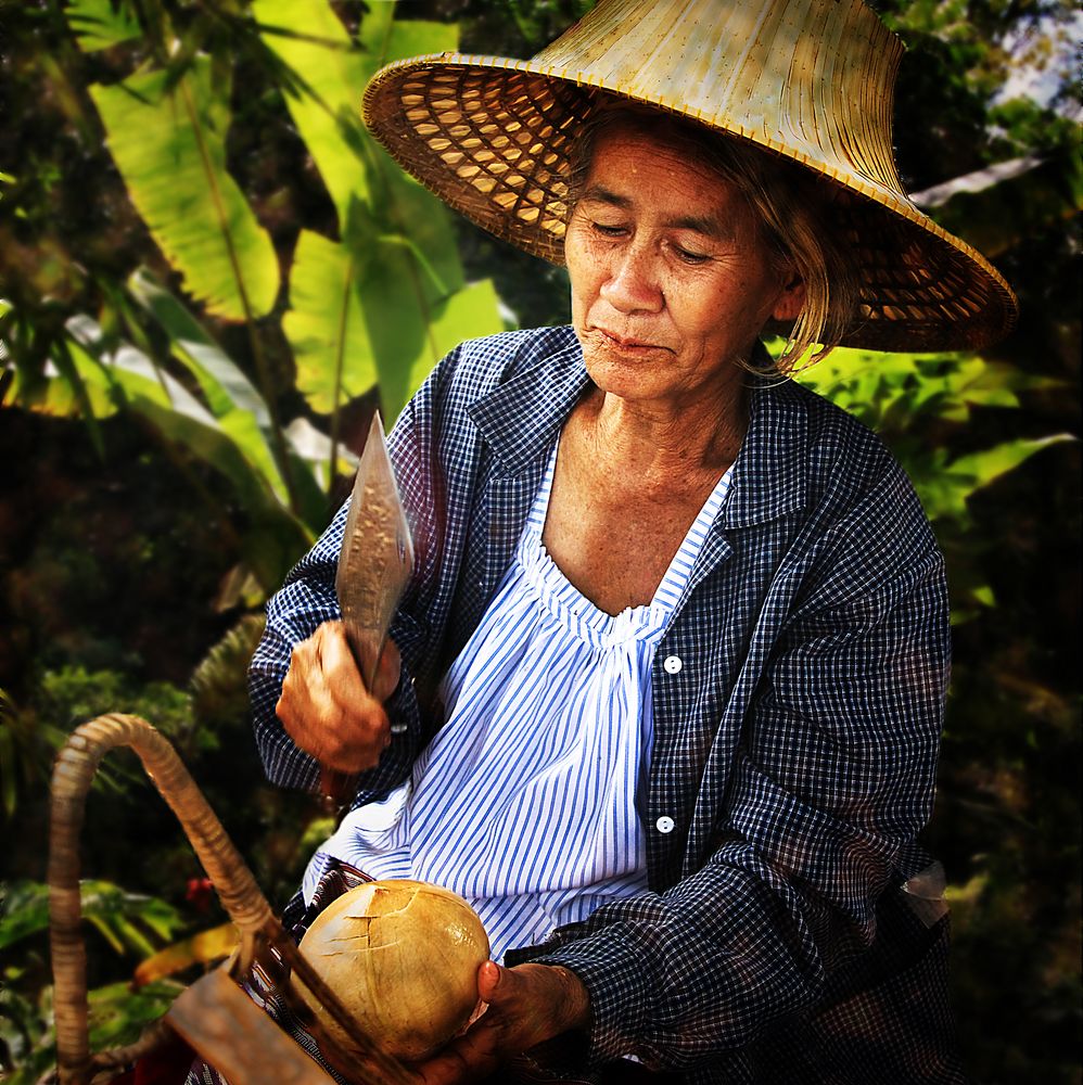 marchande de noix de coco