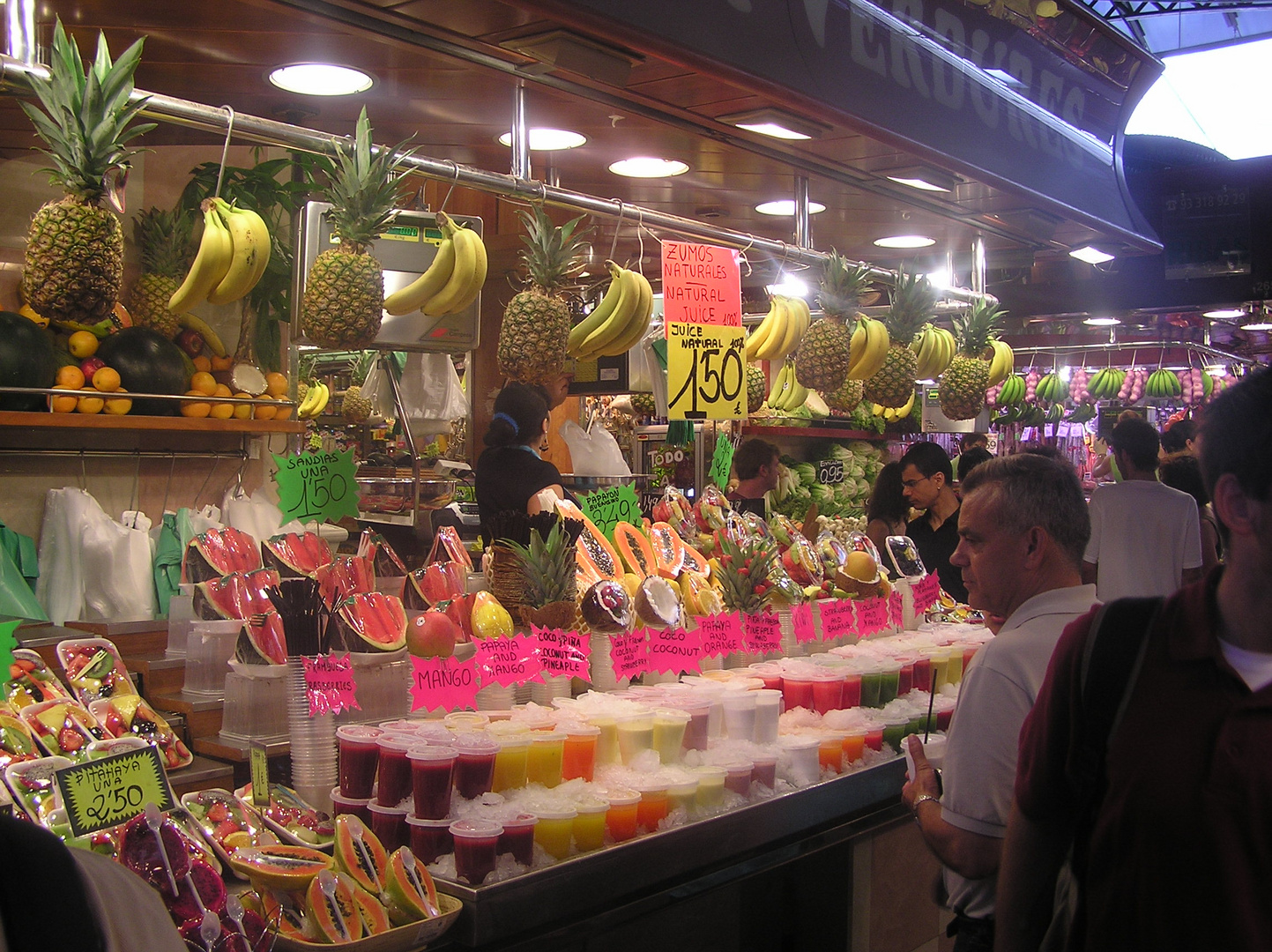 Marché à Barcelone