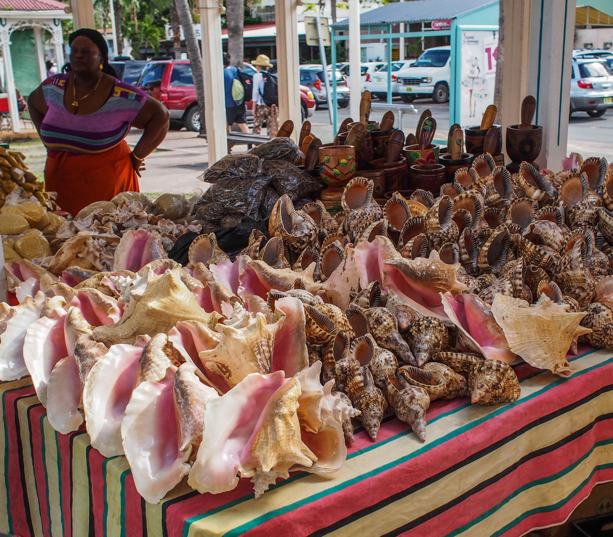 Marché à Marigot (Saint-Martin)-1