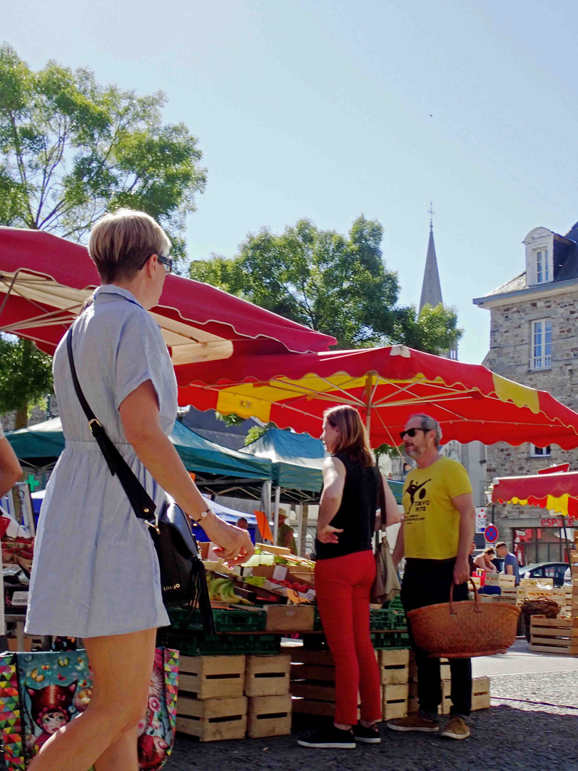 marché breton aux couleurs du midi