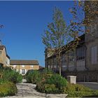 Marché couvert et jardin à Lectoure