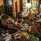 Marché de Port Saint Louis à l'ile Maurice