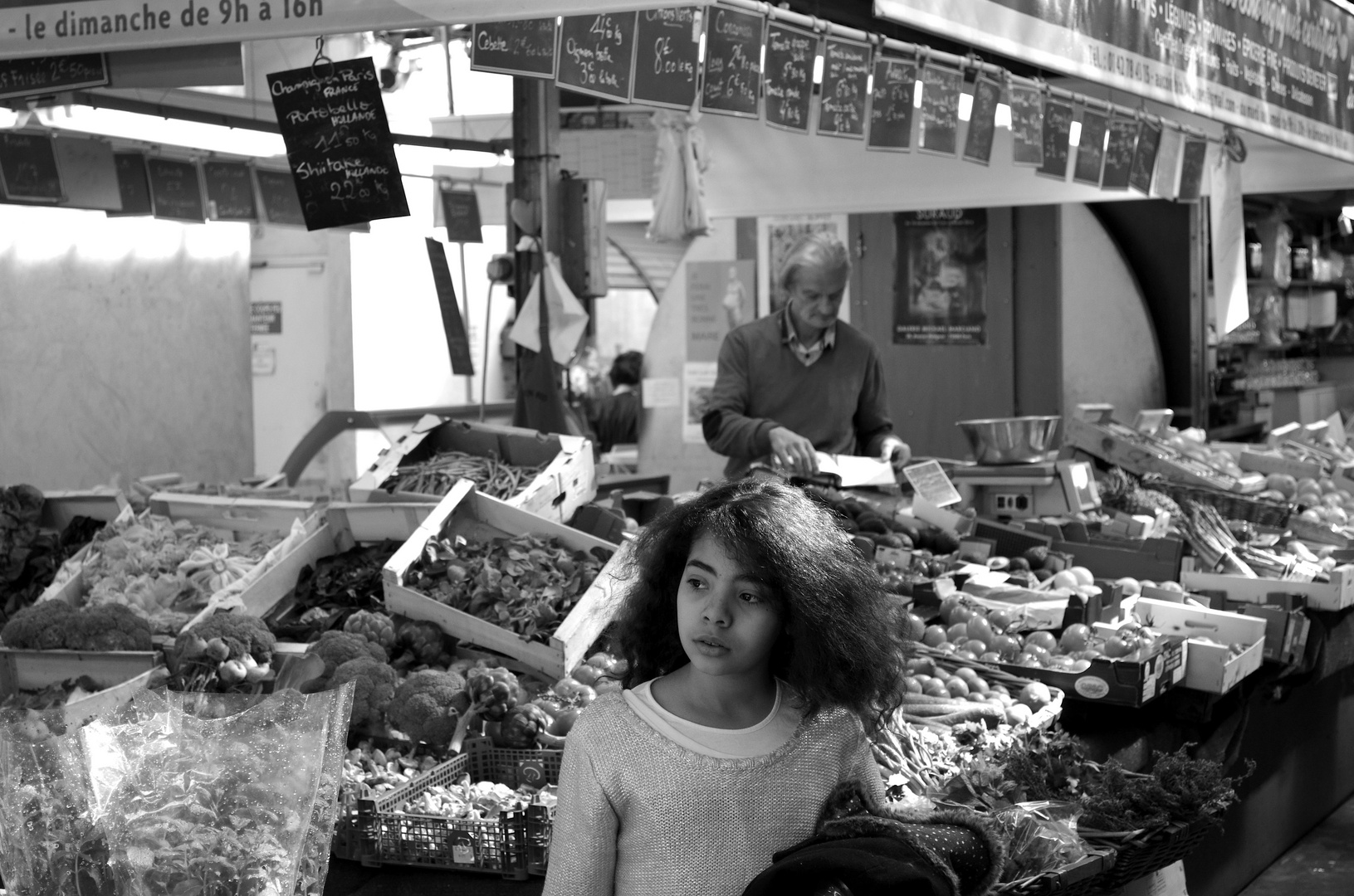 Marché des Enfants Rouges, Paris.