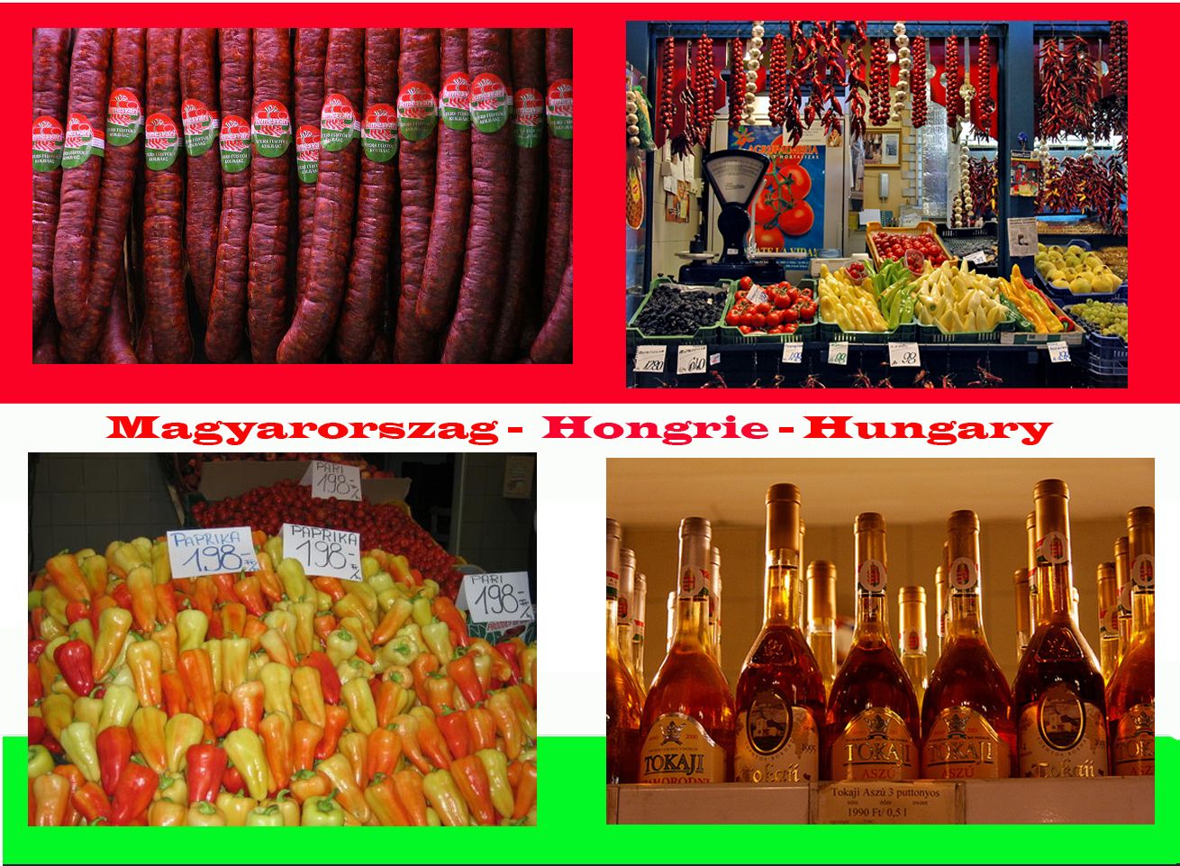 Marché en Hongrie -