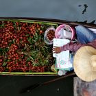 Marché flottant Bangkok.