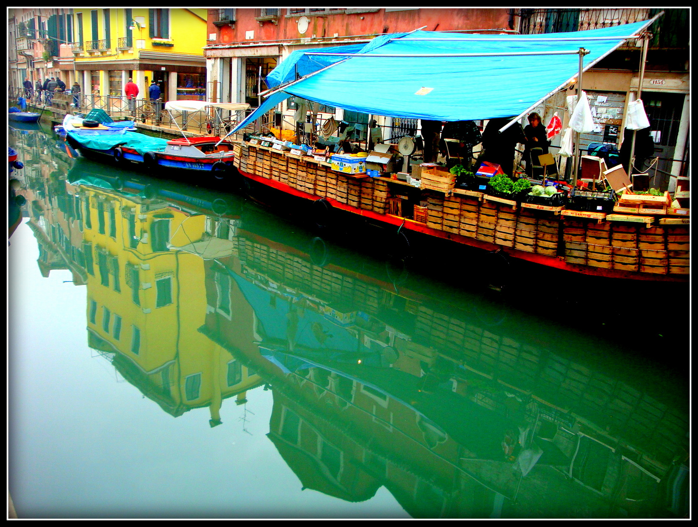 Marché sur l'eau 