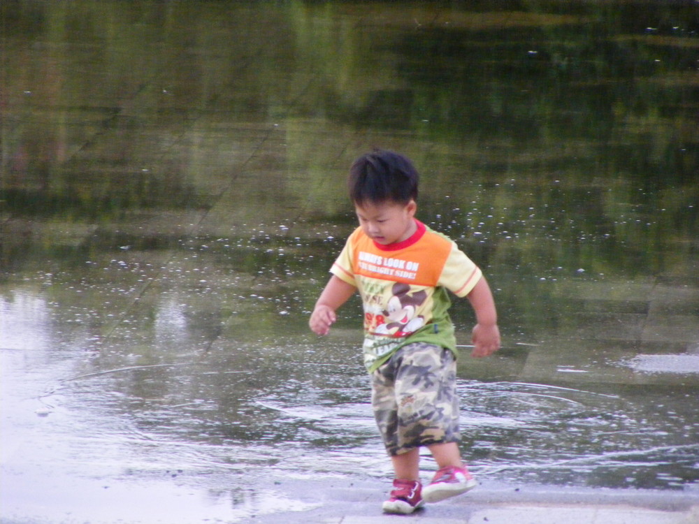 marcher sur l'eau